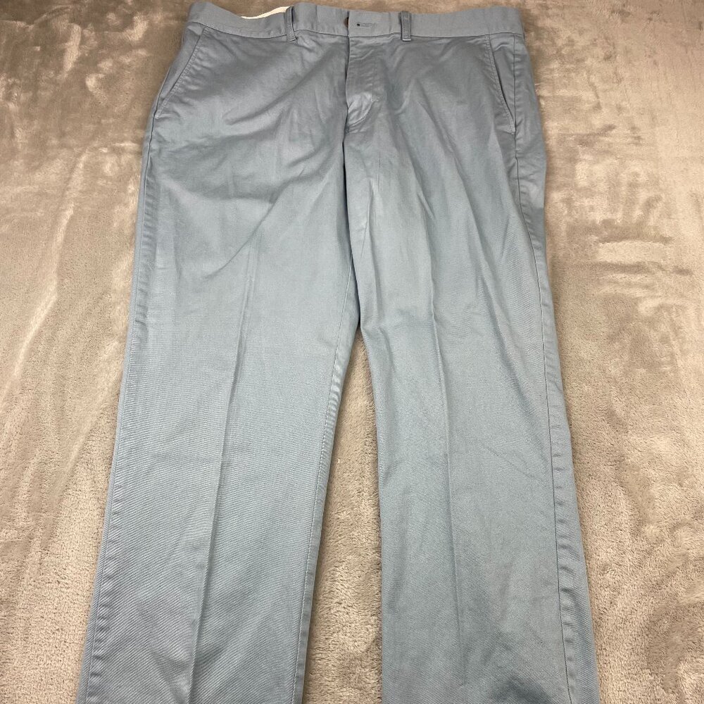 J Crew Mercantile Flex Flat Front Khakis Pants Men's Size 36x32